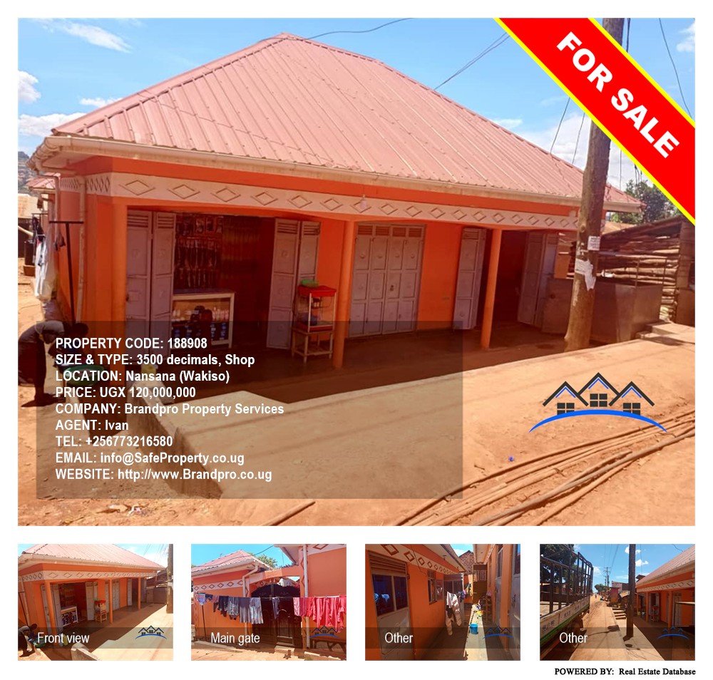 Shop  for sale in Nansana Wakiso Uganda, code: 188908