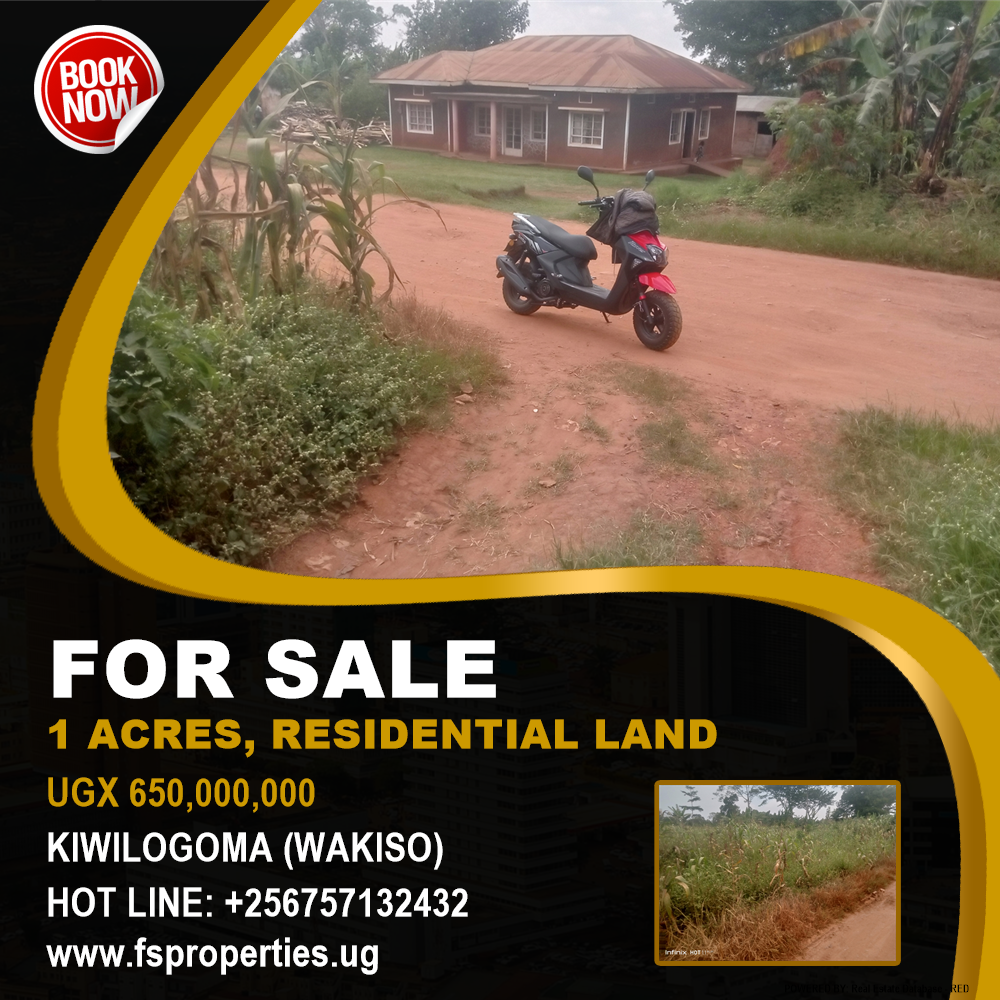 Residential Land  for sale in Kiwilogoma Wakiso Uganda, code: 188962