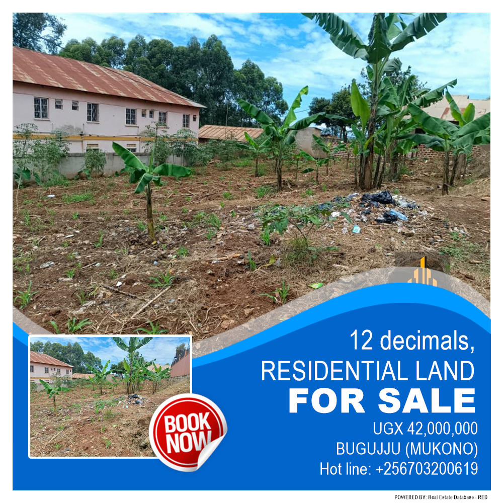 Residential Land  for sale in Bugujju Mukono Uganda, code: 189293