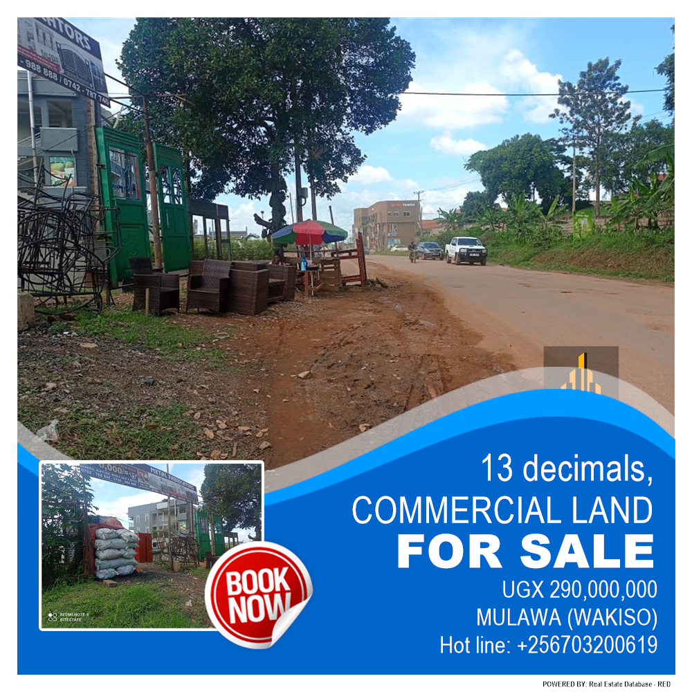 Commercial Land  for sale in Mulawa Wakiso Uganda, code: 189478