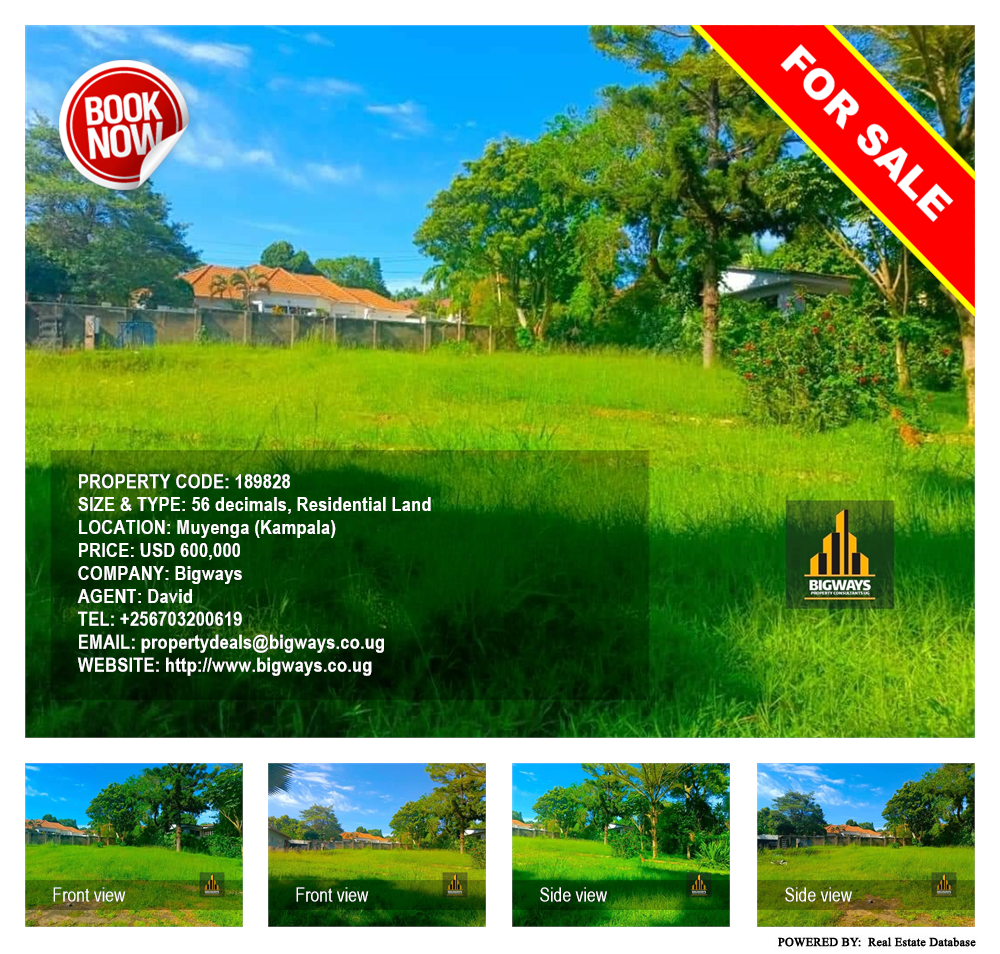 Residential Land  for sale in Muyenga Kampala Uganda, code: 189828