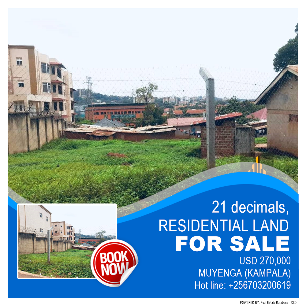 Residential Land  for sale in Muyenga Kampala Uganda, code: 189831