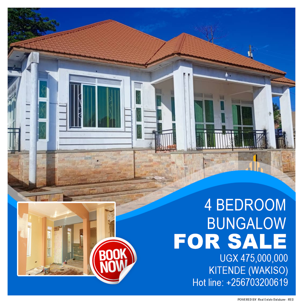 4 bedroom Bungalow  for sale in Kitende Wakiso Uganda, code: 189832