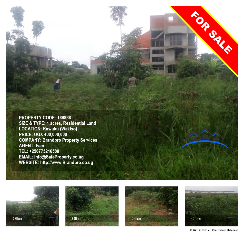 Residential Land  for sale in Kawuku Wakiso Uganda, code: 189888