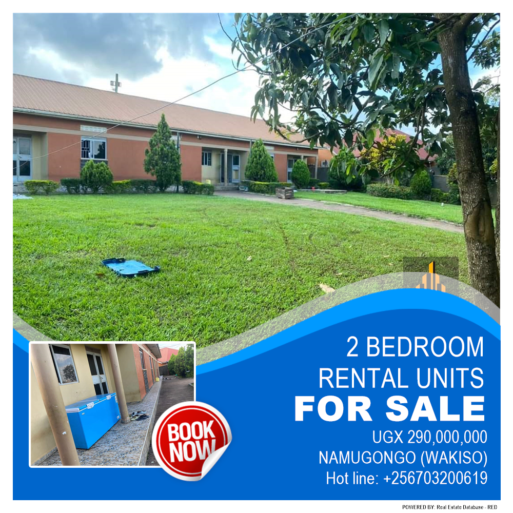 2 bedroom Rental units  for sale in Namugongo Wakiso Uganda, code: 190092