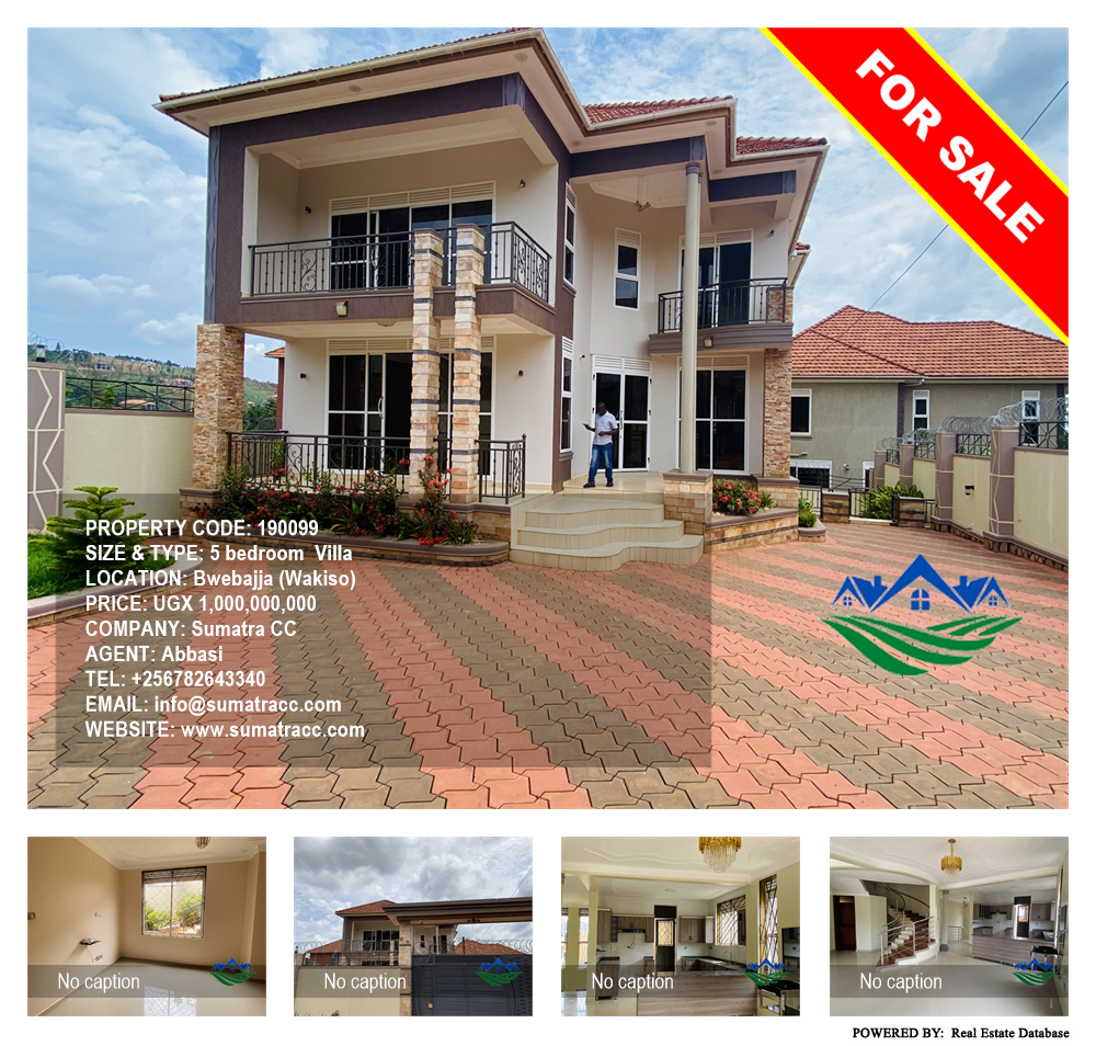 5 bedroom Villa  for sale in Bwebajja Wakiso Uganda, code: 190099