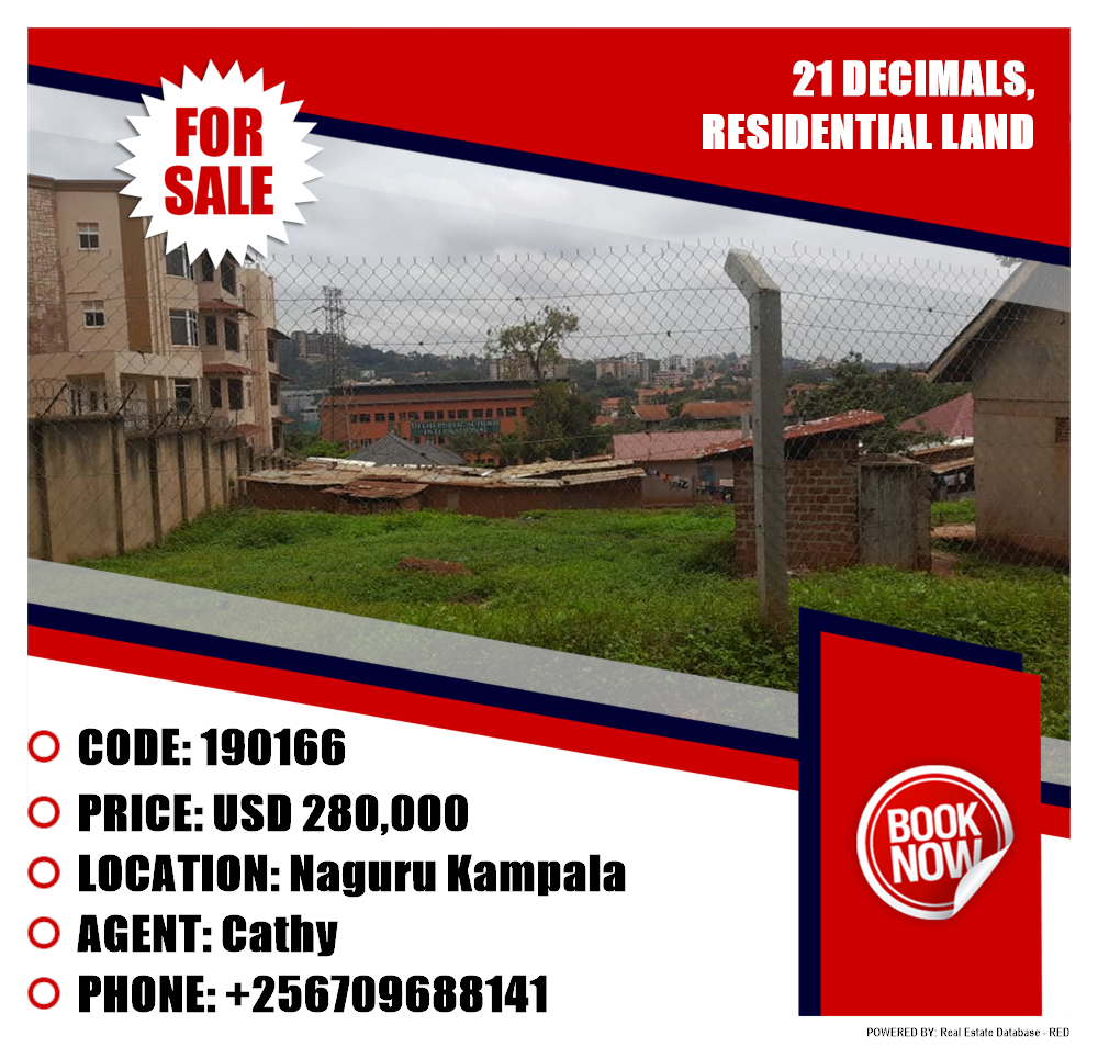Residential Land  for sale in Naguru Kampala Uganda, code: 190166