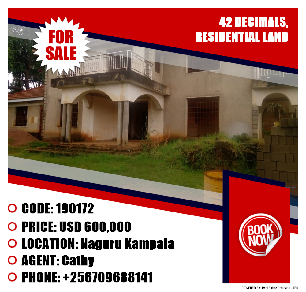 Residential Land  for sale in Naguru Kampala Uganda, code: 190172