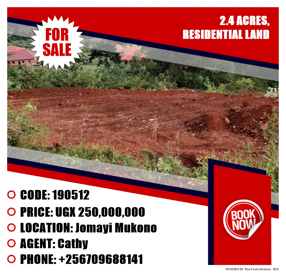 Residential Land  for sale in Jomayi Mukono Uganda, code: 190512
