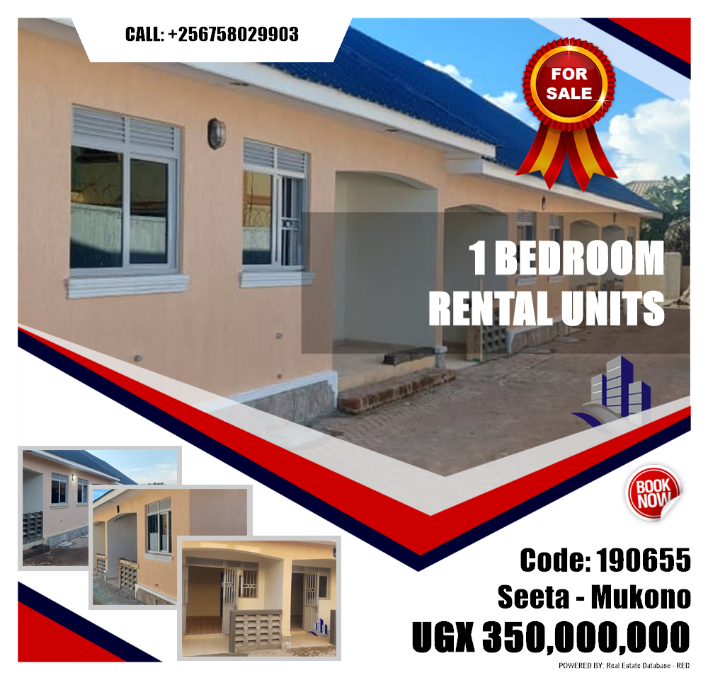 1 bedroom Rental units  for sale in Seeta Mukono Uganda, code: 190655
