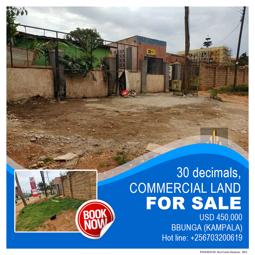 Commercial Land  for sale in Bbunga Kampala Uganda, code: 190667