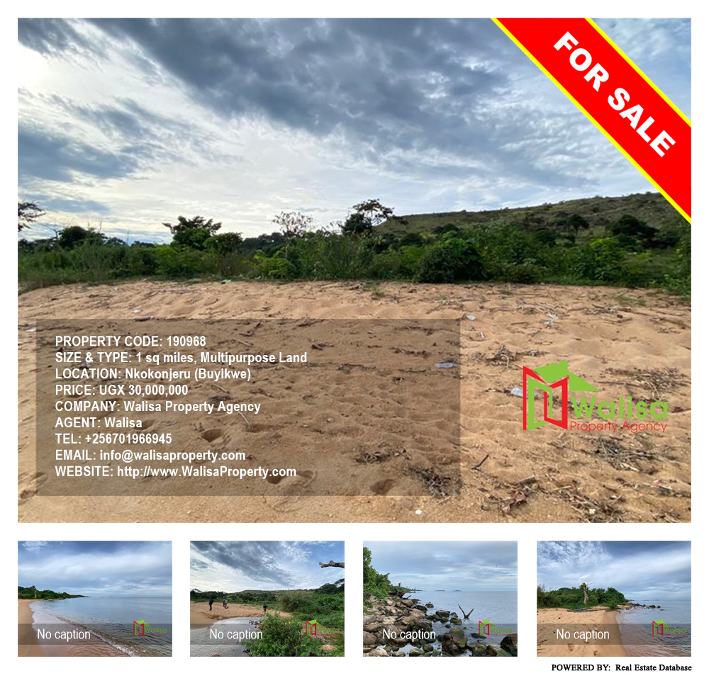 Multipurpose Land  for sale in Nkokonjeru Buyikwe Uganda, code: 190968