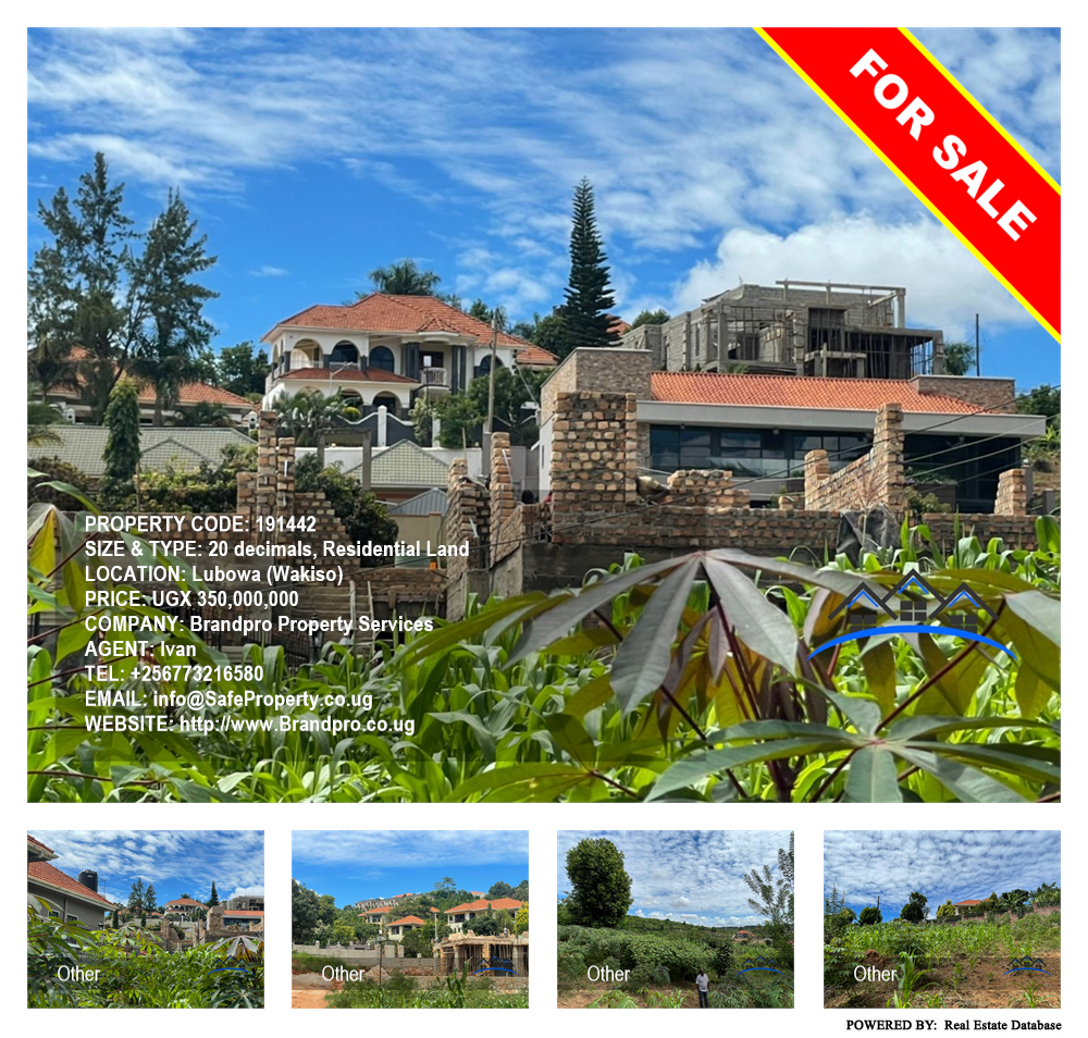 Residential Land  for sale in Lubowa Wakiso Uganda, code: 191442