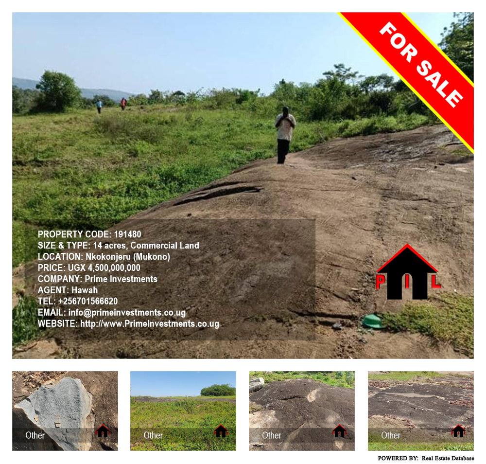 Commercial Land  for sale in Nkokonjeru Mukono Uganda, code: 191480