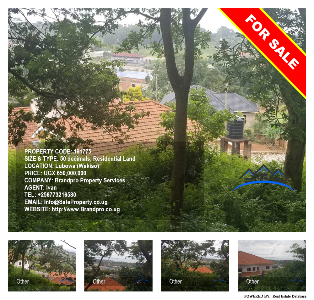 Residential Land  for sale in Lubowa Wakiso Uganda, code: 191775