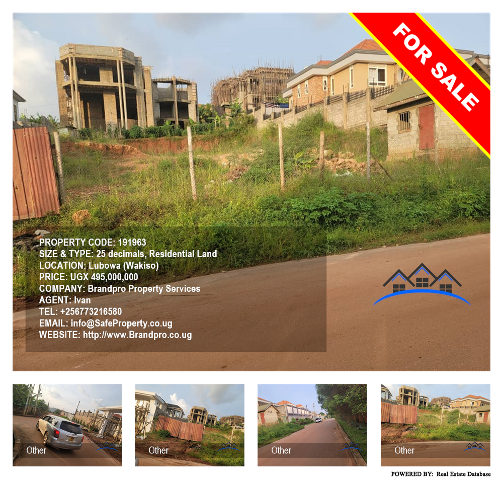 Residential Land  for sale in Lubowa Wakiso Uganda, code: 191963