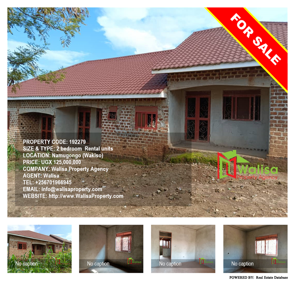2 bedroom Rental units  for sale in Namugongo Wakiso Uganda, code: 192279