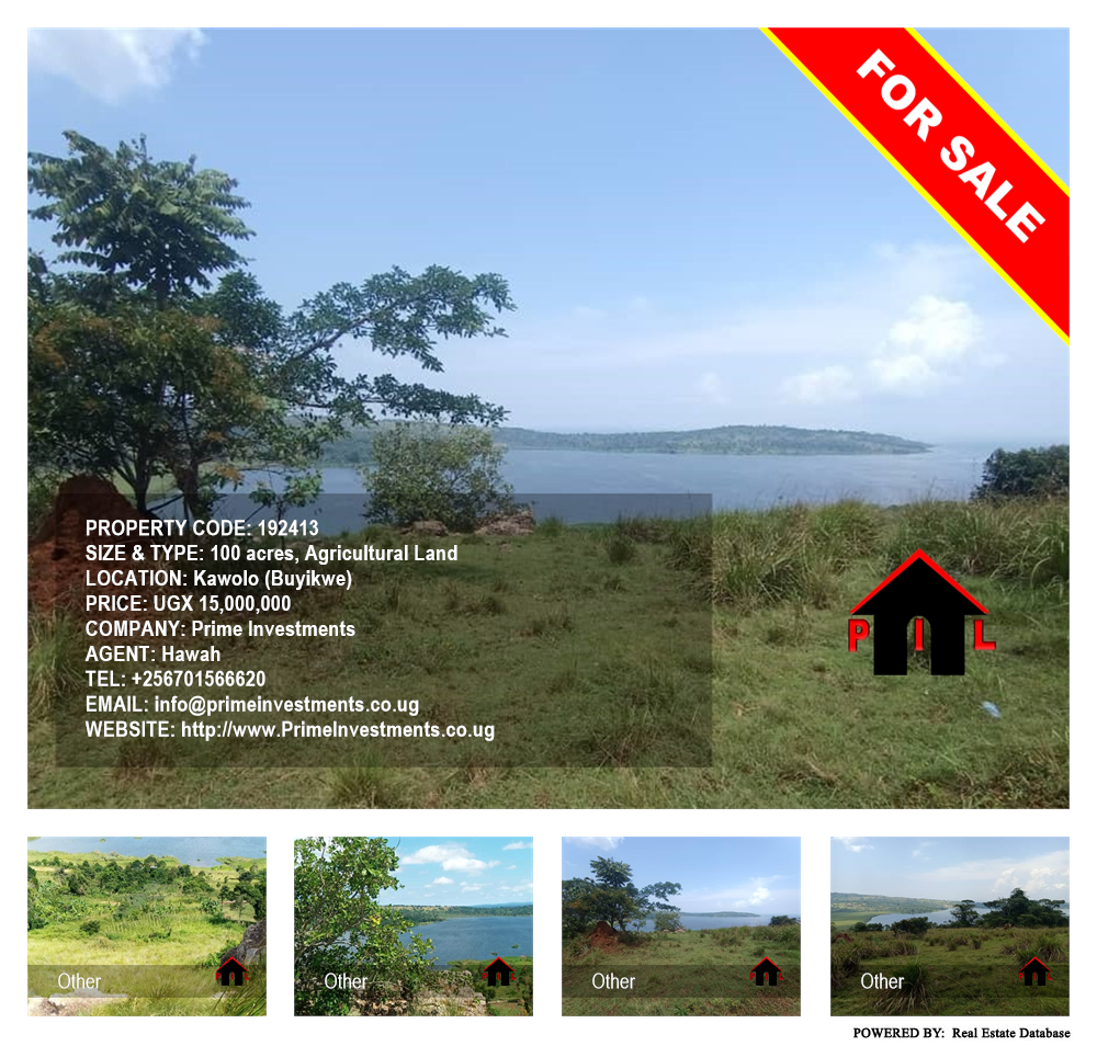 Agricultural Land  for sale in Kawolo Buyikwe Uganda, code: 192413