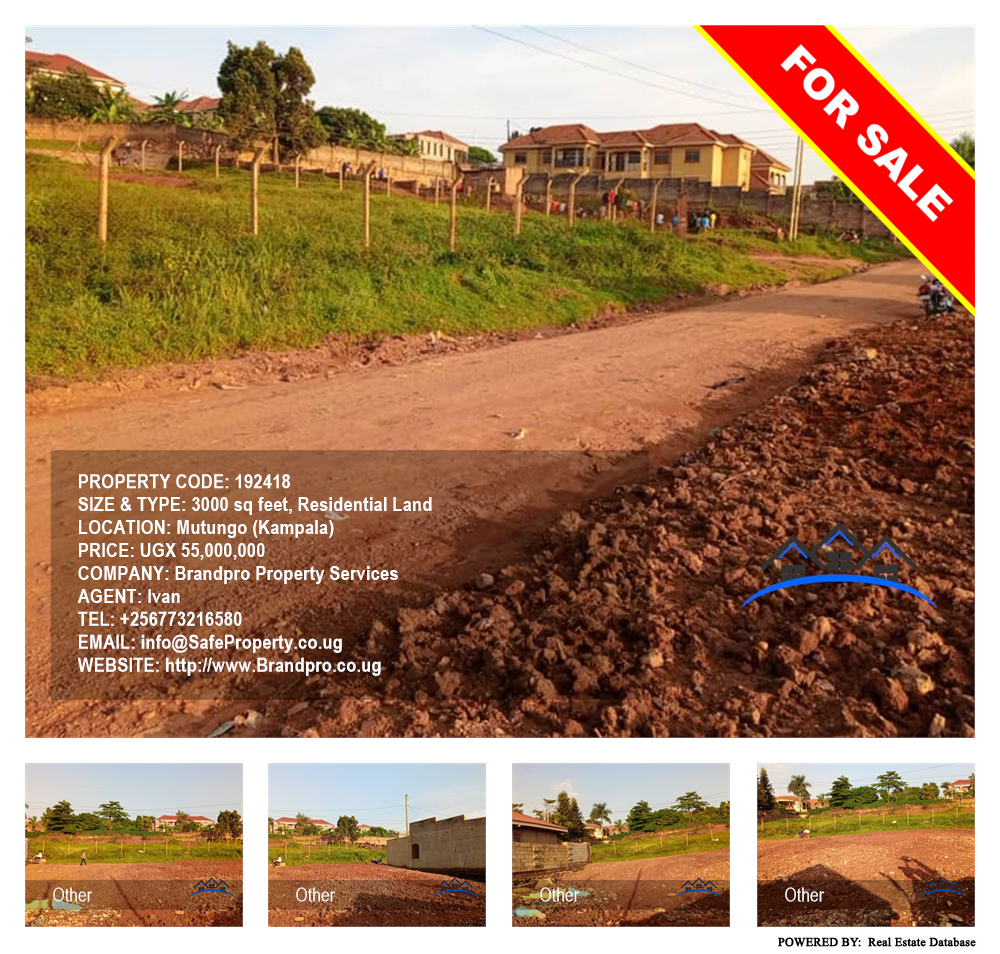 Residential Land  for sale in Mutungo Kampala Uganda, code: 192418
