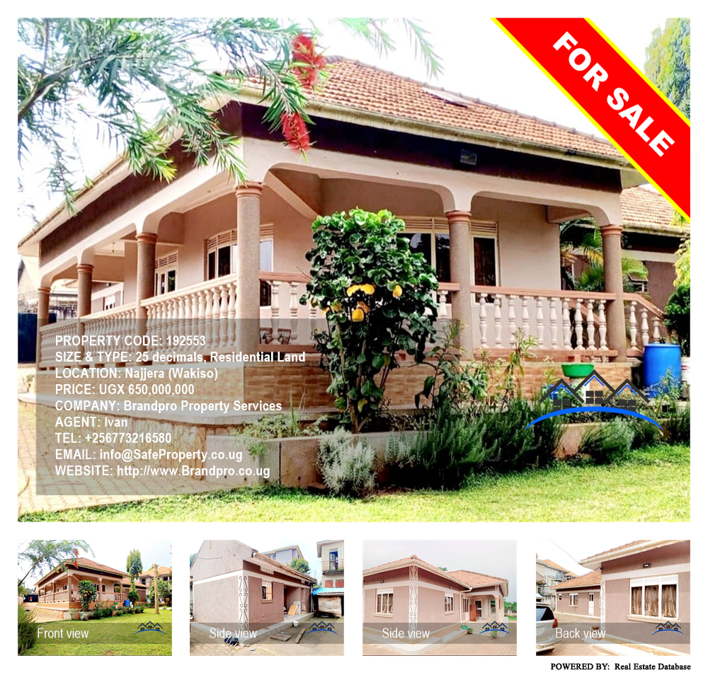 Residential Land  for sale in Najjera Wakiso Uganda, code: 192553