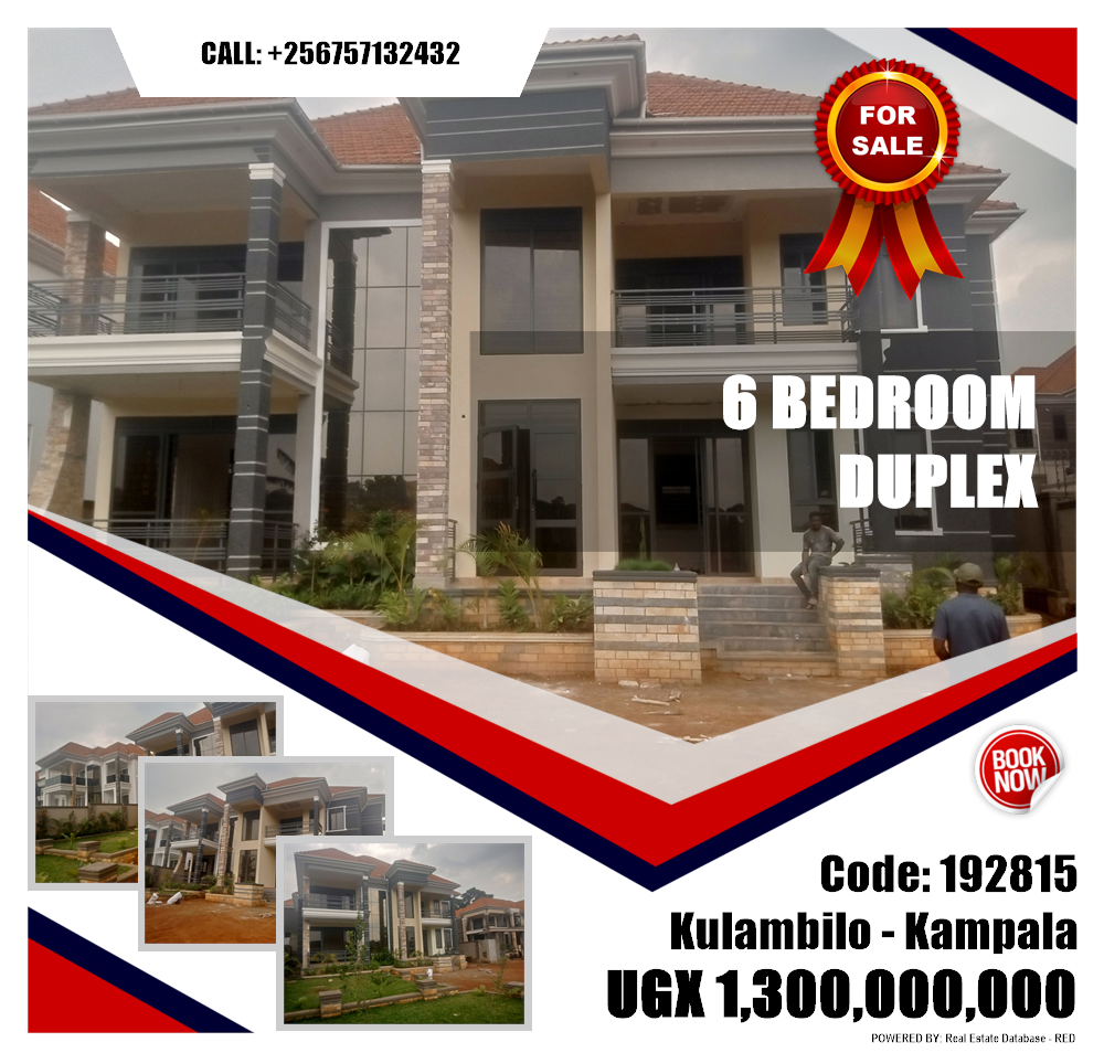 6 bedroom Duplex  for sale in Kulambilo Kampala Uganda, code: 192815