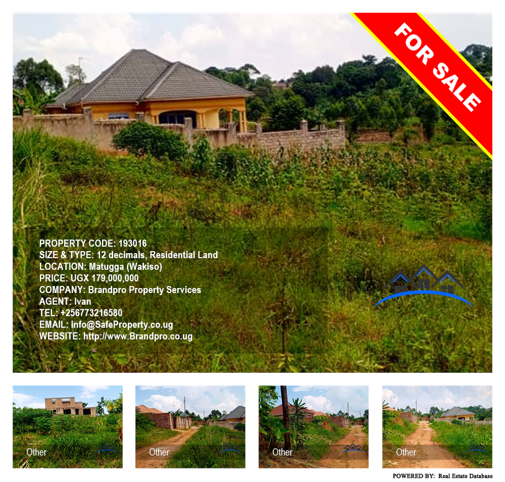 Residential Land  for sale in Matugga Wakiso Uganda, code: 193016