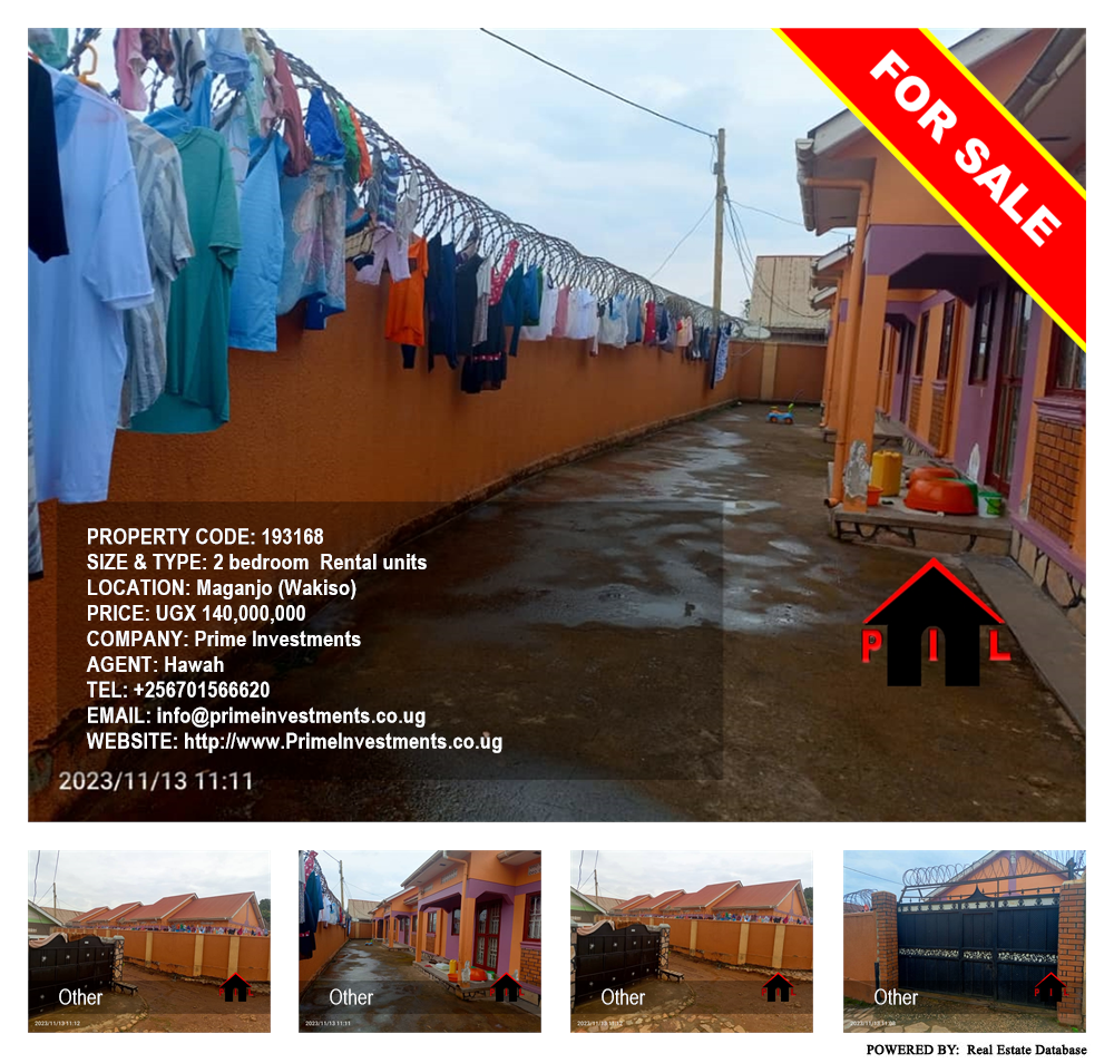 2 bedroom Rental units  for sale in Maganjo Wakiso Uganda, code: 193168