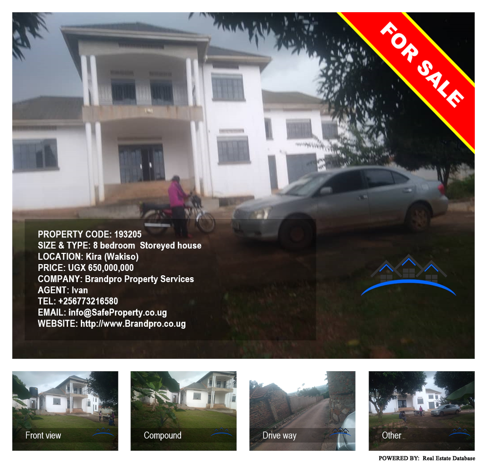 8 bedroom Storeyed house  for sale in Kira Wakiso Uganda, code: 193205