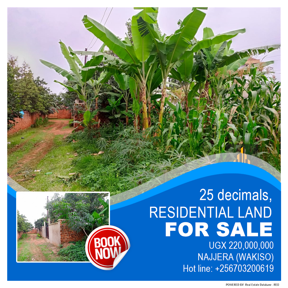 Residential Land  for sale in Najjera Wakiso Uganda, code: 193254