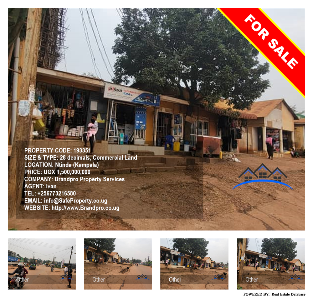 Commercial Land  for sale in Ntinda Kampala Uganda, code: 193351