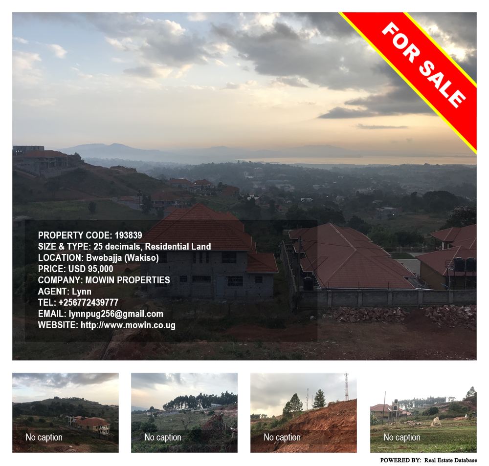 Residential Land  for sale in Bwebajja Wakiso Uganda, code: 193839
