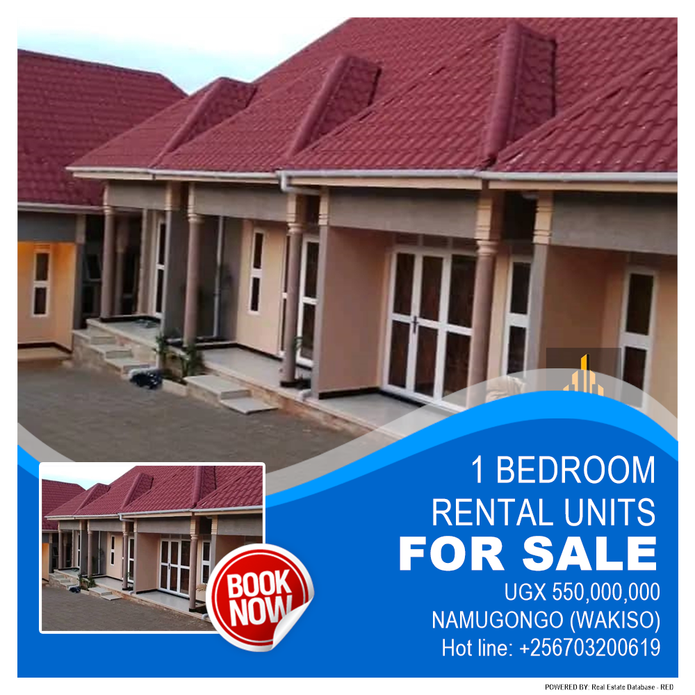 1 bedroom Rental units  for sale in Namugongo Wakiso Uganda, code: 193840