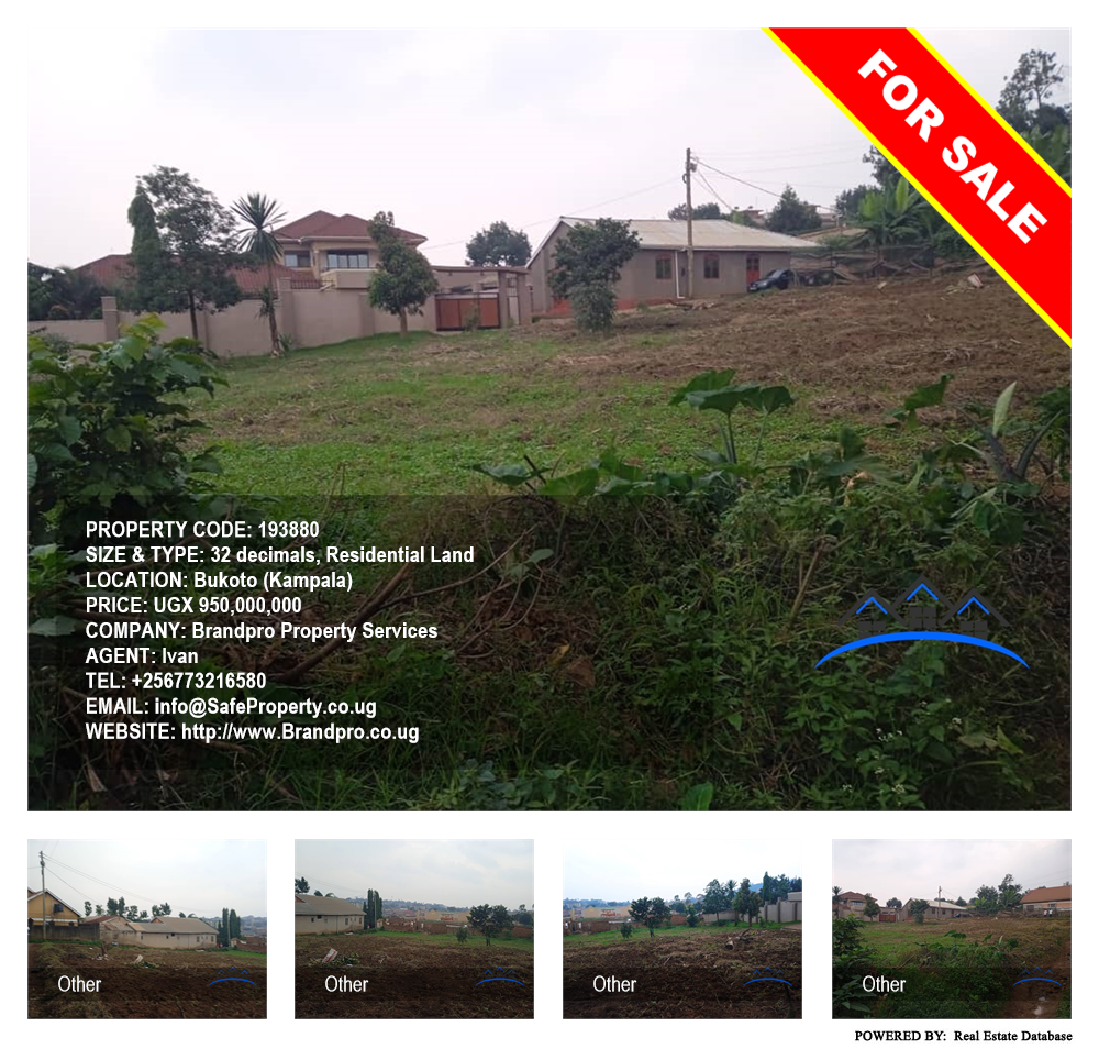 Residential Land  for sale in Bukoto Kampala Uganda, code: 193880