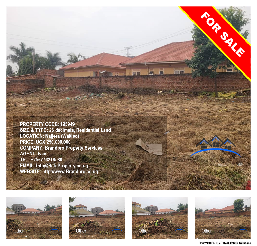 Residential Land  for sale in Najjera Wakiso Uganda, code: 193949