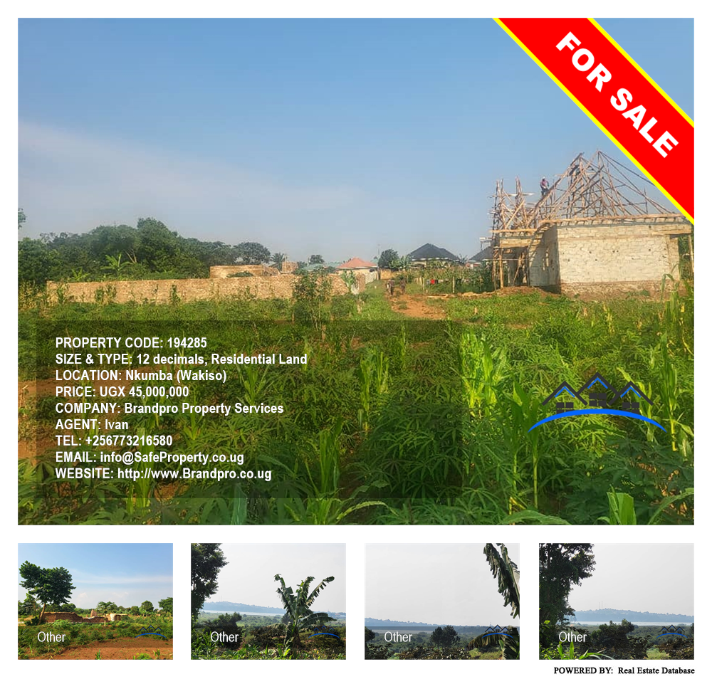 Residential Land  for sale in Nkumba Wakiso Uganda, code: 194285