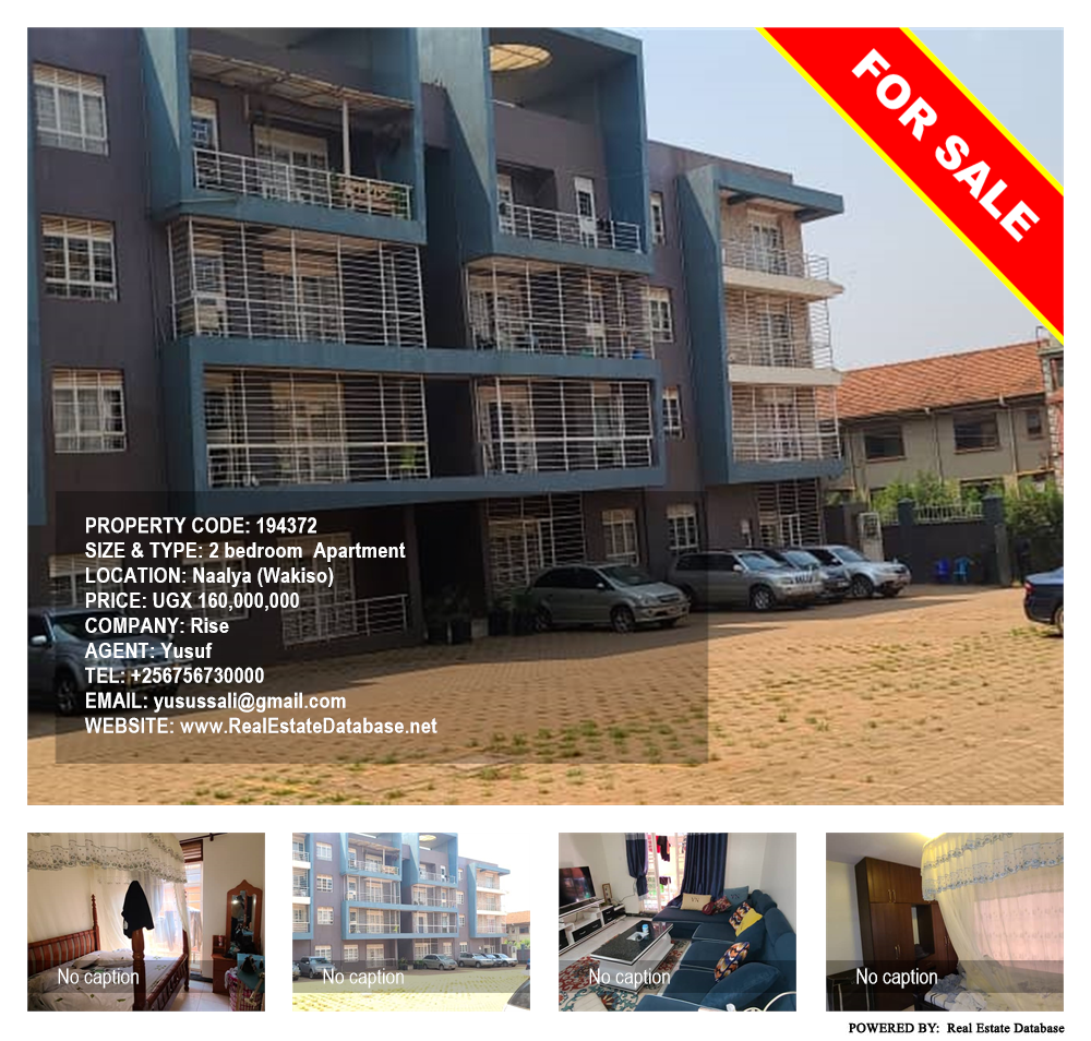 2 bedroom Apartment  for sale in Naalya Wakiso Uganda, code: 194372