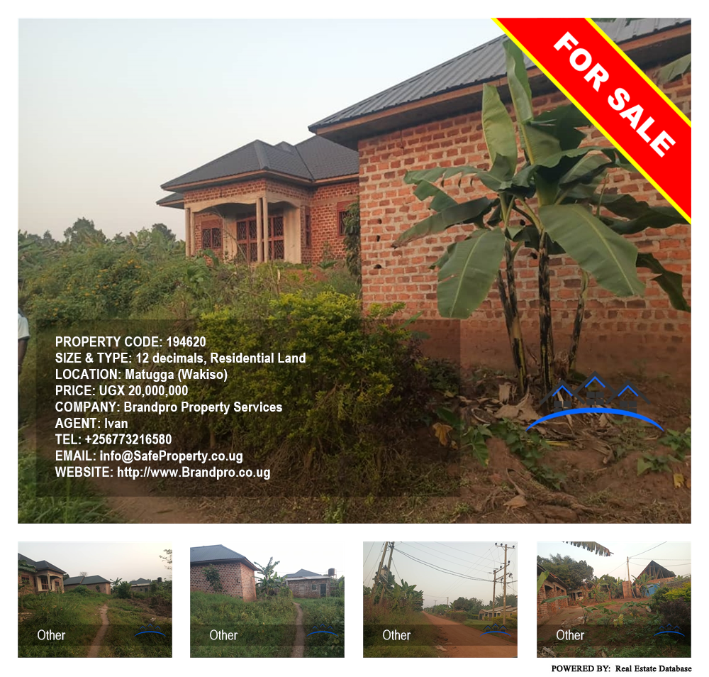 Residential Land  for sale in Matugga Wakiso Uganda, code: 194620