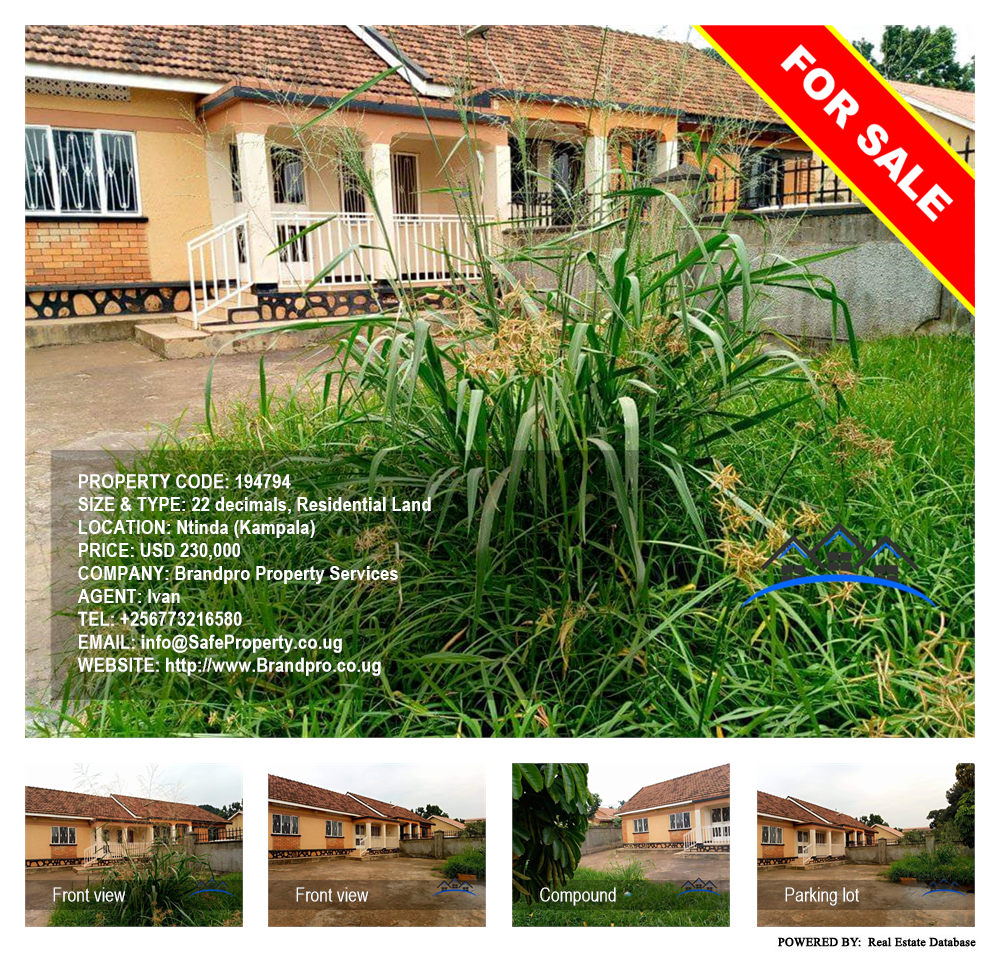 Residential Land  for sale in Ntinda Kampala Uganda, code: 194794