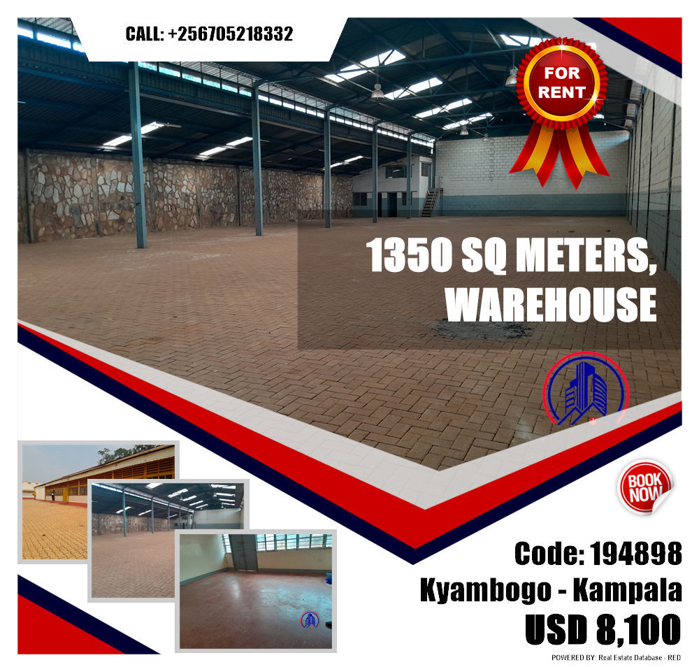Warehouse  for rent in Kyambogo Kampala Uganda, code: 194898