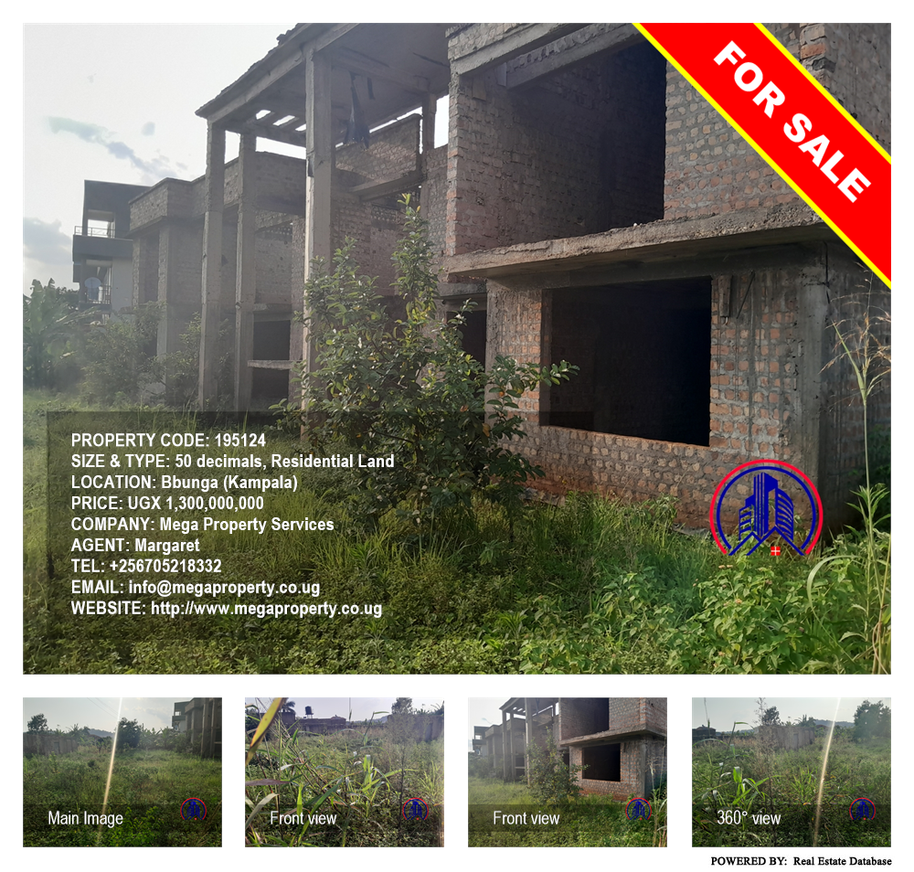 Residential Land  for sale in Bbunga Kampala Uganda, code: 195124