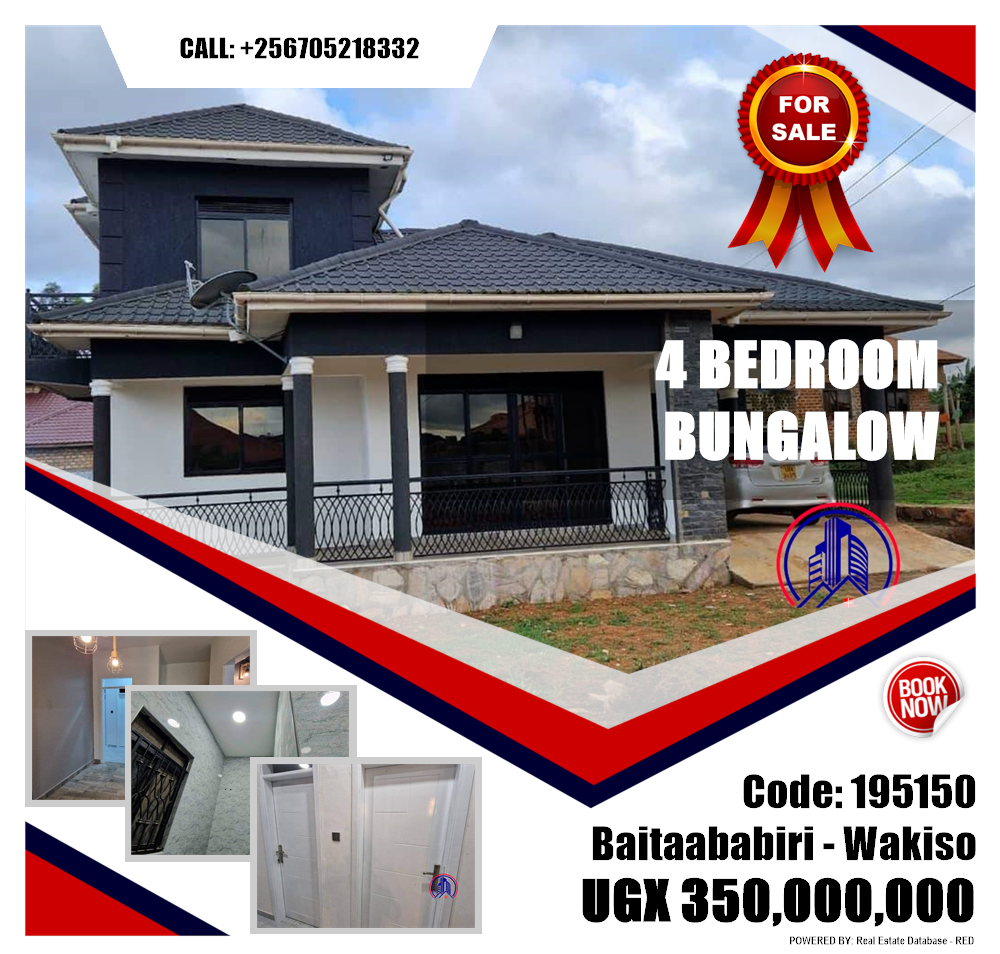4 bedroom Bungalow  for sale in AbayitaAbabiri Wakiso Uganda, code: 195150