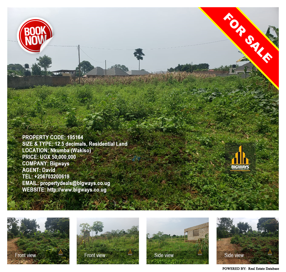 Residential Land  for sale in Nkumba Wakiso Uganda, code: 195164