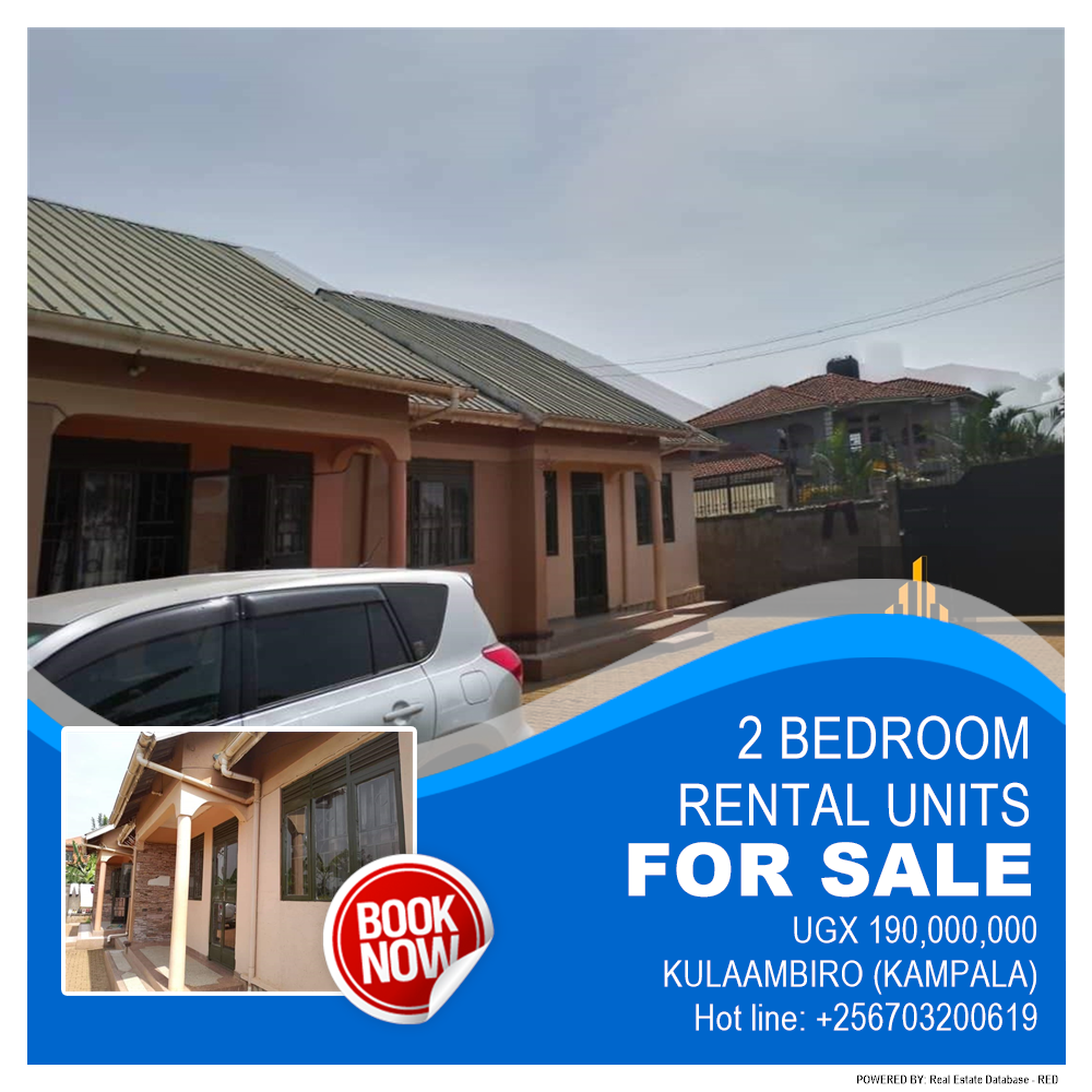 2 bedroom Rental units  for sale in Kulambilo Kampala Uganda, code: 195261