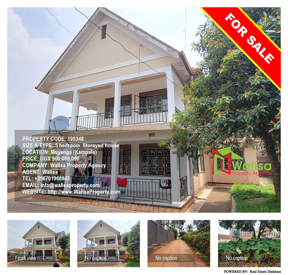 5 bedroom Storeyed house  for sale in Muyenga Kampala Uganda, code: 195348