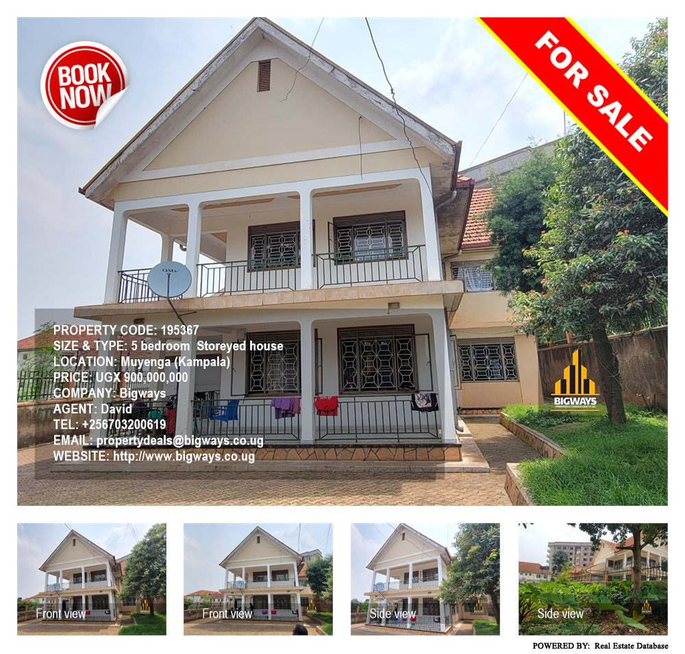 5 bedroom Storeyed house  for sale in Muyenga Kampala Uganda, code: 195367