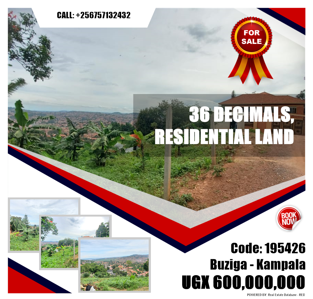 Residential Land  for sale in Buziga Kampala Uganda, code: 195426
