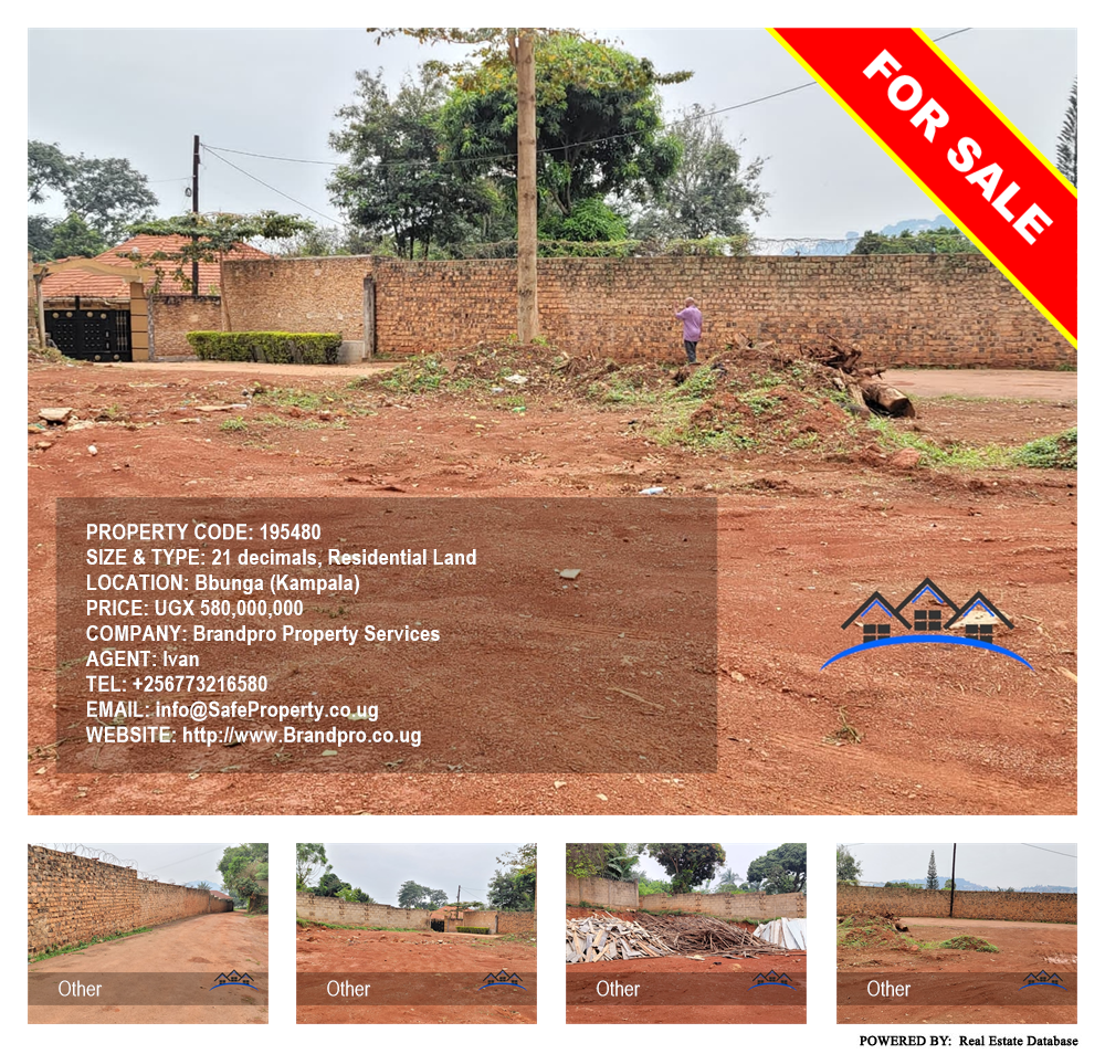 Residential Land  for sale in Bbunga Kampala Uganda, code: 195480
