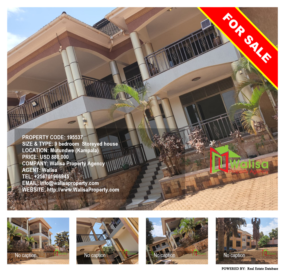 9 bedroom Storeyed house  for sale in Mutundwe Kampala Uganda, code: 195537