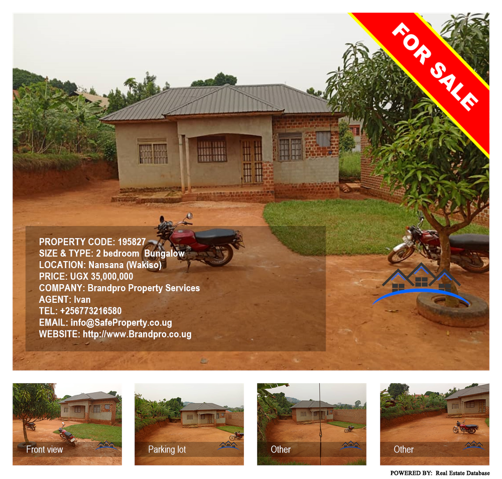 2 bedroom Bungalow  for sale in Nansana Wakiso Uganda, code: 195827