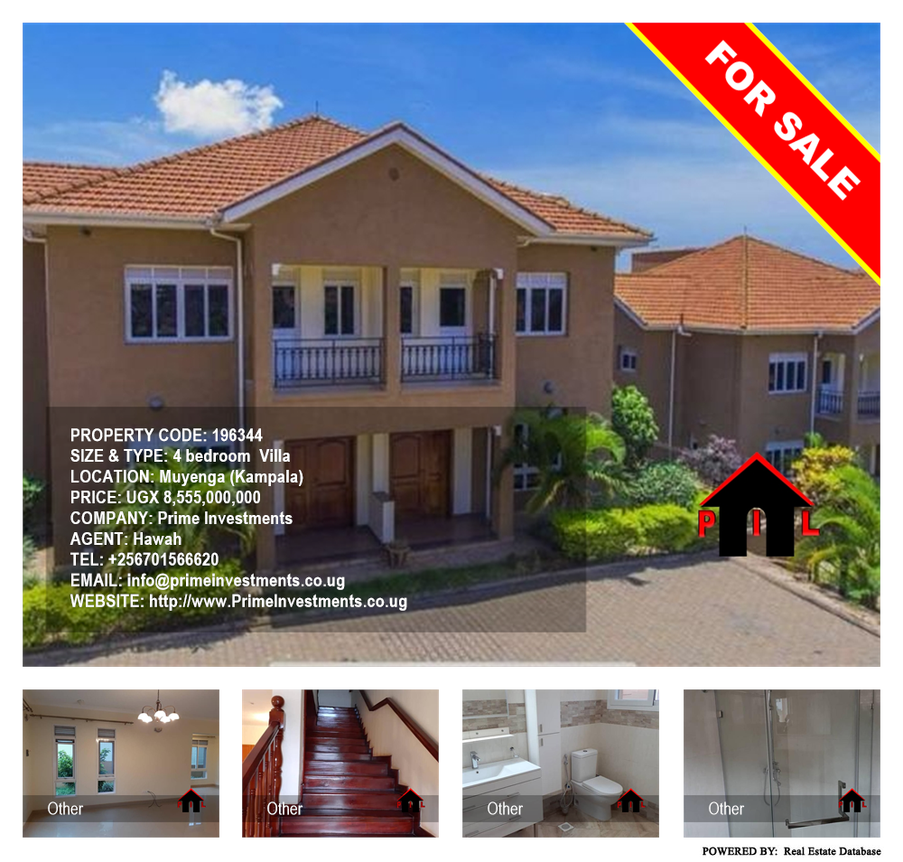 4 bedroom Villa  for sale in Muyenga Kampala Uganda, code: 196344